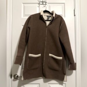 ❄️Denim & company faux suede coat